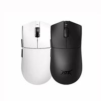 ATK X1 Pro Paw3950 Peso ligero 2,4G BT Ratón inalámbrico con cable 8K Receptor Adaptador Ratón para juegos