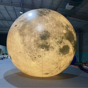 <span class=keywords><strong>Ballon</strong></span> géant gonflable TianYi Tech en forme de lune/planète avec LED pour saut, vente en gros pour fabricants - Product Image 1