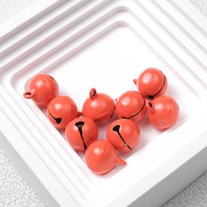 พวงกุญแจขนาดเล็ก14มม. ทำจากโลหะผสมพิมพ์ลายสำหรับตกแต่งวันหยุดพวงกุญแจเครื่องประดับกำไลข้อมือแบบทำมือ - Product Image 1