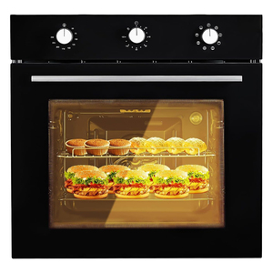 <span class=keywords><strong>Four</strong></span> mural électrique encastrable 24 pouces, 2,5 pi³, boutons mécaniques, porte en verre double couche, 5 fonctions de cuisson, 3000W, <span class=keywords><strong>four</strong></span> 70L - Product Image 1