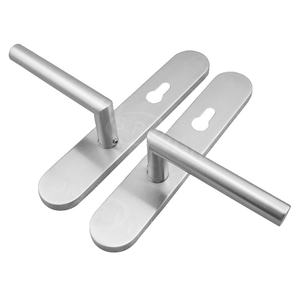 304 스테인레스 스틸 양면 도어 핸들 잠금 커버 플레이트 - Product Image 5