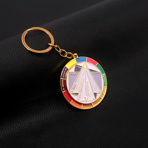 Llavero con Colgante de Brújula de Aleación de Zinc Vintage, Diseño Inglés de Moda para Hombres y Mujeres, Elegante, Ligero, Regalo Promocional - Product Image 6