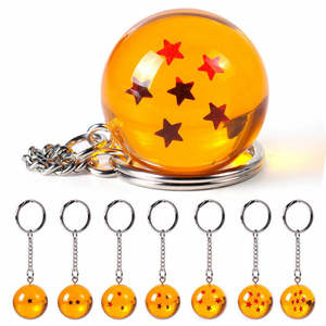 Anime Goku dragones llavero bola 3D 1-7 estrellas <span class=keywords><strong>Cosplay</strong></span> bola de cristal llavero colección juguete para regalo - Product Image 3