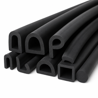 Joint d'étanchéité carré en caoutchouc plat en silicone haute température personnalisé avec service de découpe