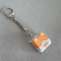 Logo Pattern PBT Single Cat Keycap Dye Sublimation OEM ODM Personalized Single Keycaps for Mechanical Keyboard Bulk Wholesale