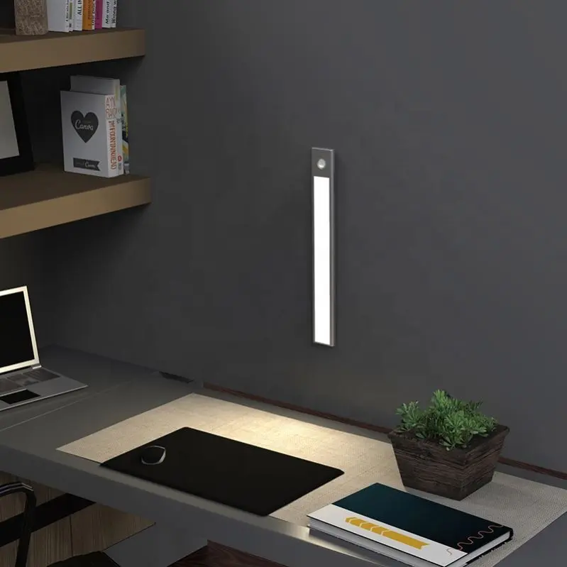 LED Closet Light Usb Rechargeable Under Cabinet Light  Wireless Stick-on Anywhere Motion Sensor Night Light/