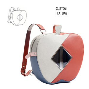 Producteur de sacs Ita personnalisés quantité minimale de commande bas Création Kawaii Heart Apple Eye Bread TV Messenger Sac Ita avec panneau personnalisable - Product Image 4