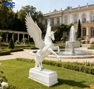 <span class=keywords><strong>Escultura</strong></span> <span class=keywords><strong>de</strong></span> Caballo Alado <span class=keywords><strong>Pegaso</strong></span> <span class=keywords><strong>de</strong></span> Fibra <span class=keywords><strong>de</strong></span> Vidrio Pintada y Tallada, Diseño <span class=keywords><strong>de</strong></span> Arte Moderno SMC, para Decoración <span class=keywords><strong>de</strong></span> Jardines Exteriores - Product Image 5