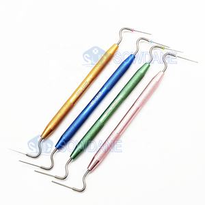 Pluggers a mano dentale NITI punta flessibile dentista strumenti endodontici riempiono otturazione Endo materiali sonda dentale esploratore - Product Image 2