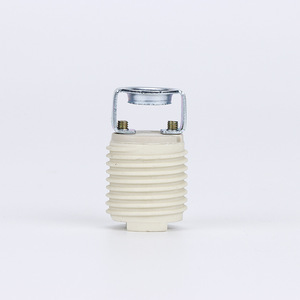 Soporte de luz de cerámica de diente completo <span class=keywords><strong>G9</strong></span>, portalámparas de pie de cerámica en espiral halógena de baja presión y alta temperatura - Product Image 2