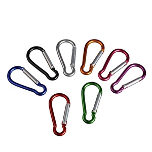 Mousqueton en alliage d'aluminium pour sports de plein air, forme de gourde, clip d'escalade, boucle pour bouteille d'eau, version épaissie 4,0 mm - Product Image 1