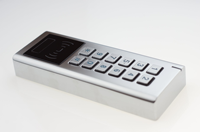 Lecteur Wiegand métallique étanche pour extérieur, clavier de contrôle d'accès, lecteur de cartes RFID, prend en charge les cartes de proximité EM 125KHz et MF 13.56MHz