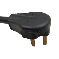 Câble d'extension 10AWG SJTW, prise mâle NEMA 6-50P, cordon d'alimentation robuste à 3 broches avec extrémités dénudées