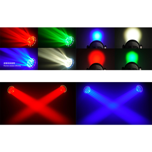 19x40w mắt ong RGBW 4-in-1 zoom di chuyển đầu rửa ánh sáng DMX512 cabezal movil LED Lyre chùm Disco Luces DJ di động hiệu ứng sân khấu - Product Image 5
