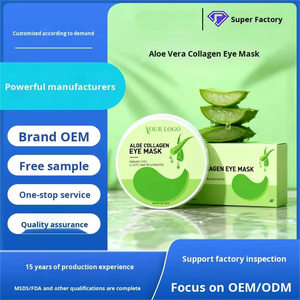 Patchs pour les yeux à l'aloe vera personnalisés OEM, raffermissants, hydratants, atténuant les cernes et les poches sous les yeux, tous types de peau, fabriqués en Chine - Product Image 3