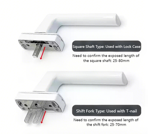 Cửa <span class=keywords><strong>s</strong></span>ổ cầu 108 bị hỏng với hợp kim nhôm-Cửa <span class=keywords><strong>s</strong></span>ổ treo phụ kiện phần cứng vận hành trục vuông - Product Image 3