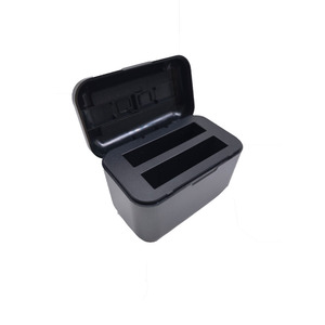 Chargeur de batterie Insta360 X4 Air, support de charge double avec compartiment de rangement, entrée Type C, sortie 100-240V, 15W - Product Image 1