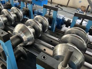 गर्म बिक्री 2 और 3 तरंगें सड़क कार क्रैश बैरियर और सी बीम गार्ड रेल रोल बनाने वाली मशीन टाइल बनाने वाली मशीनरी - Product Image 5