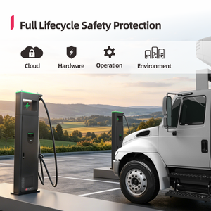 Injet ระบบชาร์จ DC แบบแยก480kW-1920kW ขนาดใหญ่ระบบระบายความร้อนด้วยของเหลว500A CCS2รถเพื่อการพาณิชย์ CE อินเตอร์เฟซสอง CCS2ใหม่ - Product Image 4