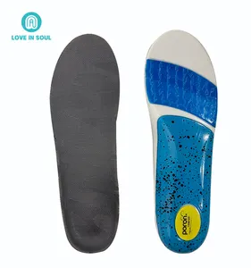 China Fábrica Palmilha Ortopédica Arco Suporte Sapatos Ortopédicos Palmilhas para Personalizado Arch PU Palmilha Calor Moldado Disponível