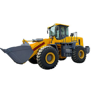 5000kg roda besar pemuat listrik ujung depan Cina roda pemuat Mini dengan tuas kontrol hidrolik - Product Image 4