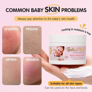 Crème nourrissante pour bébé Nary Natural, soin doux pour la peau, produit 150g, lotion pour enfants, blanchissante, biologique, végane, lotion pour le visage - Product Image 5