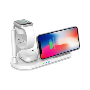 Cargador Inalámbrico Cuatro en Uno, Plegable, para Teléfono Móvil y Reloj, Compatible con <span class=keywords><strong>Apple</strong></span> - Product Image 5