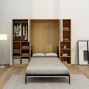 NOVA 20WB028 вертикальный диван, складная настенная кровать, подъемная кровать с шкафом/книжным шкафом