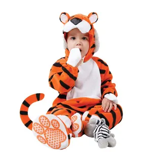 Peluche cartone animato mascotte uniforme Halloween animale bambino Costume animali costumi per bambini