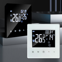 Termostato WiFi Inteligente K2M, Controlador de Temperatura para Calefacción por Suelo Radiante, Compatible con Tuya Smart Home y Alexa, Interruptor de Calefacción Programable