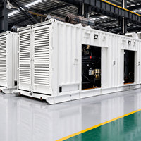 Générateur diesel conteneurisé Cummins 1500 kW, installation rapide, livraison facile, largement utilisé dans les centres de données, les mines, les hôpitaux, la construction
