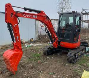 Mini-excavatrice Kubota 3,5 tonnes du Japon, bon état, excavatrice Kubota U35, machine de terrassement, excavatrices Kubota U35 d'occasion, certifiées CE - Product Image 3