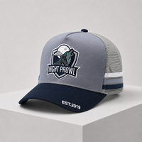 Casquette de camionneur personnalisée de haute qualité avec logo brodé, plusieurs couleurs, Gorras, casquette de camionneur pour homme, profil haut, en gros