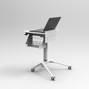 Support pour ordinateur portable Z8, lanterne pneumatique réglable à hauteur, avec roulettes, idéale pour une église, économique - Product Image 4