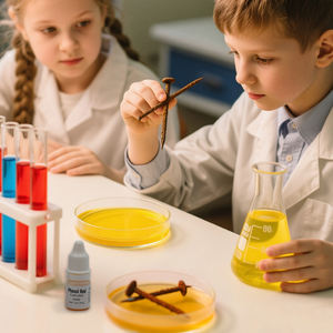 Ensemble de chimie fou incroyable électrochimie STEM jouets Kit d'expérience chimique éducatif pour l'école en boîte EN71 certifié pour - Product Image 4