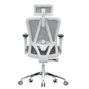 Nuova Sedia da Ufficio Ergonomica Bianca Grande e Alta con Ruote, Offerta Speciale Black <span class=keywords><strong>Friday</strong></span> - Product Image 5