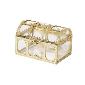 Boîte à <span class=keywords><strong>dragées</strong></span> en plastique, boîte à bonbons, boîte à sucre dorée argentée, boîte à amandes, boîte cadeau <span class=keywords><strong>pour</strong></span> fête, <span class=keywords><strong>mariage</strong></span>, baptême, anniversaire - Product Image 6