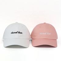 Casquettes décontractées unisexes pour jeunes, style japonais, en coton non structuré, 6 panneaux, couleur unie, brodées sur mesure, vente en gros à prix abordable, OEM