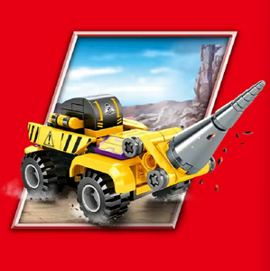 ABS Building Block <span class=keywords><strong>Doomsday</strong></span> Rescue (6-en-1) Défenseur lourd blindé-Jouet de bricolage Transport à l'échelle 1:72 - Product Image 3