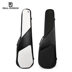 RM Guitar Sac à dos rigide avec mousse Oxford Tissu Fermeture à glissière étanche pour instruments de musique - Product Image 1
