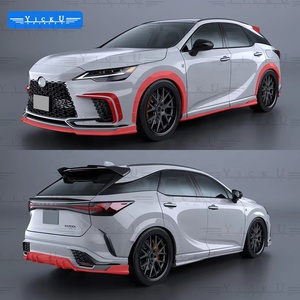 YICKU, el más nuevo estilo artístico de resina o fibra de carbono para 2023 Lexus RX 500H, parachoques de coche <span class=keywords><strong>Artisa</strong></span>, Kit de carrocería, ceja de rueda de labio delantero - Product Image 4