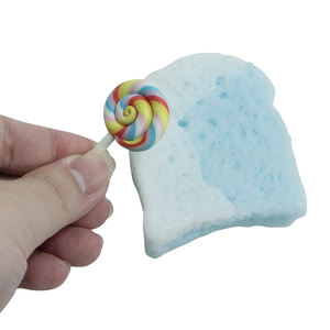 Juguete de Alimentos de Alta Calidad con Forma de Pan y Pastel para Niños, de Rebote Lento, Ecológico, Antiestrés y para Descompresión - Product Image 4