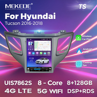 Lecteur multimédia de voiture à écran tactile de 9,7 pouces de la série TS pour Hyundai Tucson 2016-2018, navigation GPS avec Bluetooth, DSP