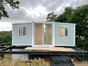 Maison préfabriquée extensible économique de 20 pieds ou 40 pieds, villa de luxe portable avec 2, 3, 4 ou 5 chambres, maisons préfabriquées - Product Image 5