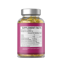 Huile d'onagre en capsules, marque privée OEM, capsules molles naturelles d'huile d'onagre