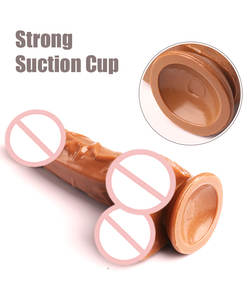 Kadınlar için gerçekçi yumuşak yapay büyük dick seks yetişkin oyuncaklar büyük gerçekçi yapay penis - Product Image 4