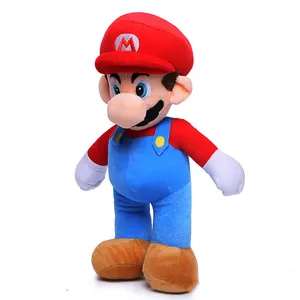 High quality 7cm -35cm Super Luigi Mario Bros Toy Wholesale Cute Mario Plush Toys Stuffed Animals Mario Toys for Kids Gifts