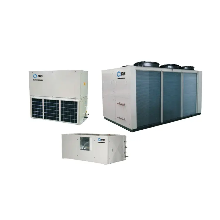 Unidade de ar condicionado industrial dunham bush, sistema dividido de ar condicionado industrial