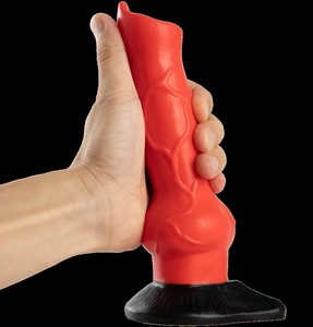 Sex Riesen-Hundedildo Bunter Dinosaurierschuppen-Penis mit Saugnapf Sexspielzeug für Frauen Silikon Großer Penis Tierischer Riesendildo - Product Image 3