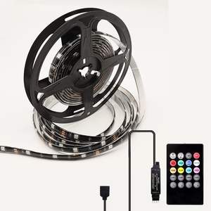 Tira de Luces LED Inteligente RGB SMD5050 IP65 Flexible para Decoración, Retroiluminación de TV, con Control Remoto/Regulable por Infrarrojos, Venta al Por Mayor - Product Image 4